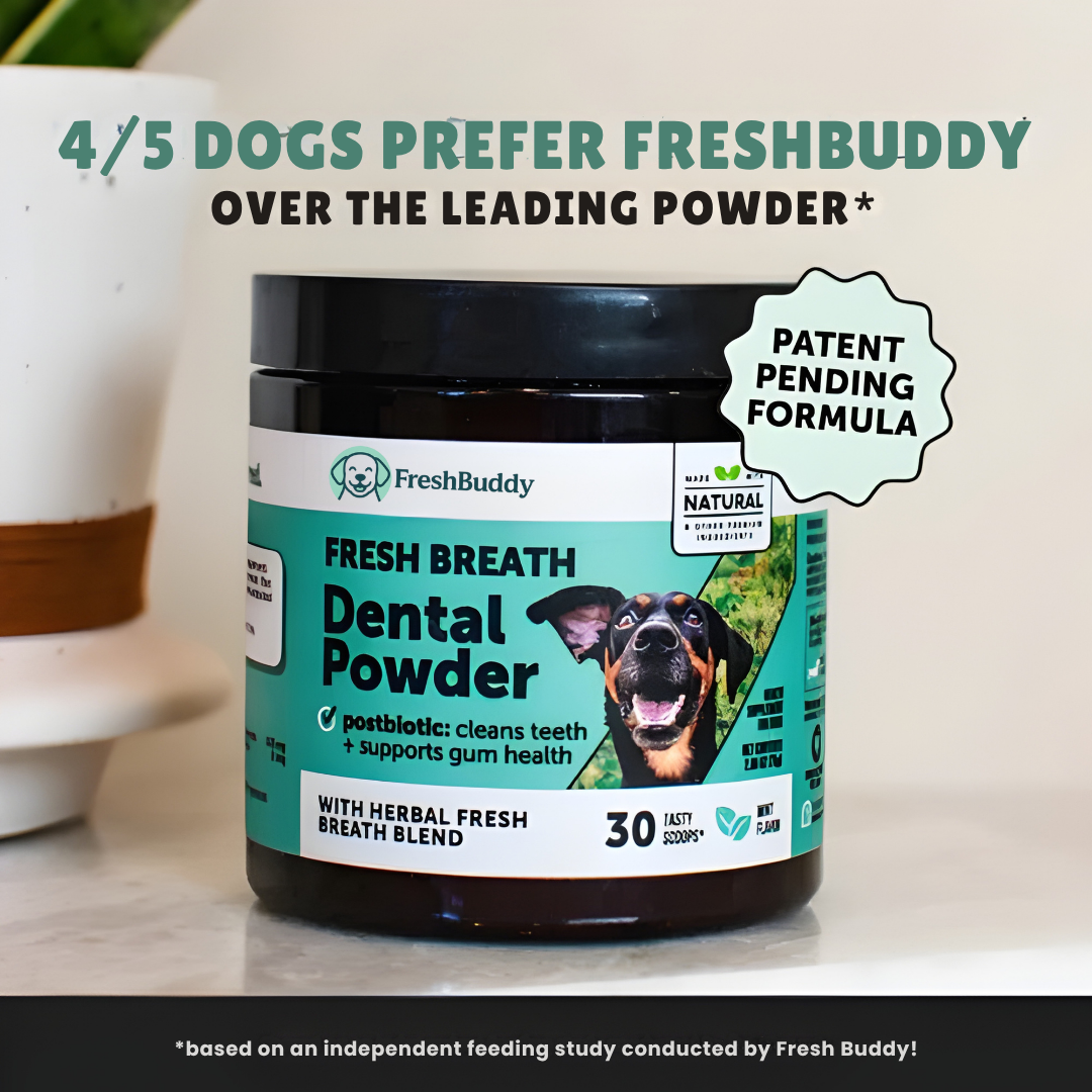 FreshBuddy™ Dog Dental Powder
