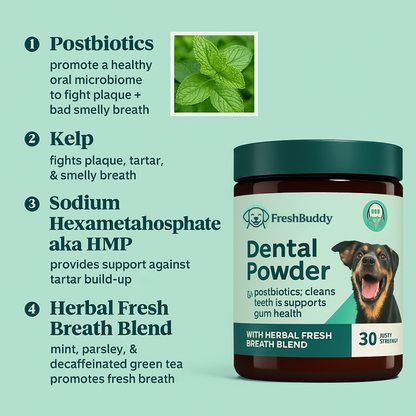 FreshBuddy™ Dog Dental Powder